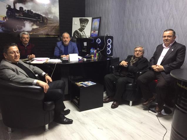 Sertan Yalçın'dan Kara Tren'e ziyaret..