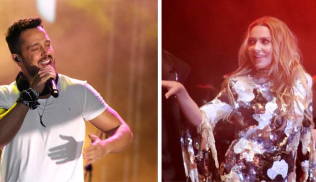 Hadise ve Murat Boz geceye damgasını vurdu..