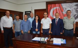 Alaplı TSO Kaymakam Yılmaz'ı ziyaret etti
