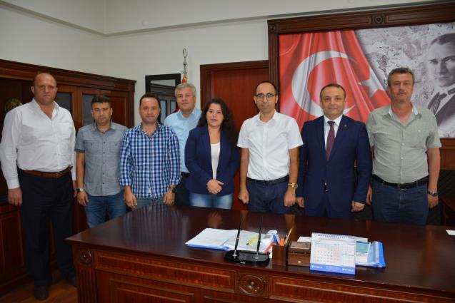 Alaplı TSO Kaymakam Yılmaz'ı ziyaret etti