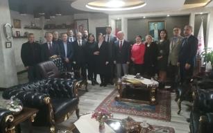 CHP'LİLER KAYMAKAMA GİTTİLER  CHP Kdz.Ereğli İlçe Başkanı 