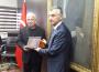 Yenilenmesine destek verenlere plaketleri verildi