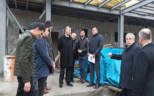 Vali Bektaş Köy Pazarı projesini inceledi