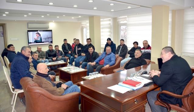 Ustaoğlu’ndan başkan Tekin’e tam destek