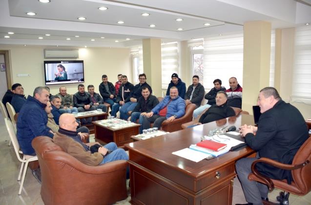 Ustaoğlu’ndan başkan Tekin’e tam destek