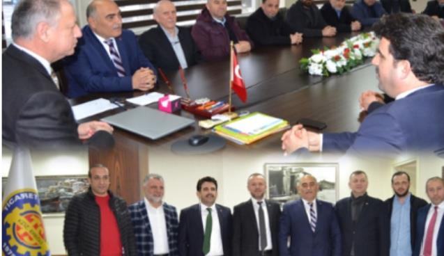 Şahin Kaymakam Çorumluoğlu ve TSO’YU ziyaret etti…