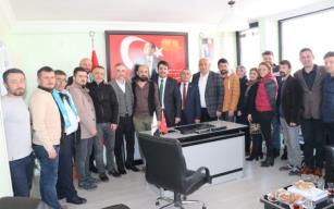  Şahin Berber ve Kuaför esnafı ile bir araya geldi...