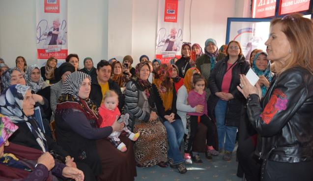 ‘Kadınlarımız bu kentin sakini değil, sahibidir.”