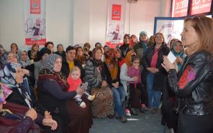 ‘Kadınlarımız bu kentin sakini değil, sahibidir.”