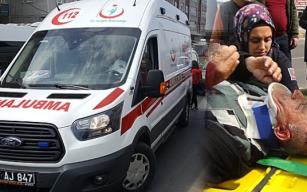 Yolun karşısına geçecekti…