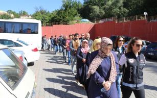 FETÖ operasyonun da 18 kişi adliyeye sevk edildi