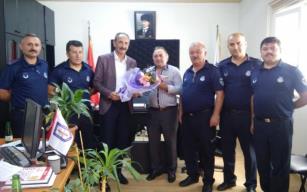 Zabıta haftasında Taşkın’a ziyaret…