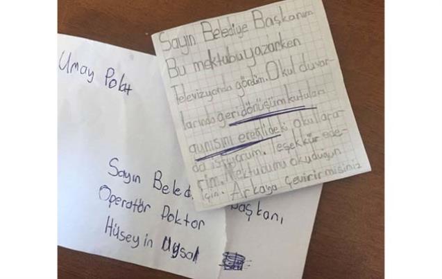 "Bugüne kadar aldığım en anlamlı mektup.."