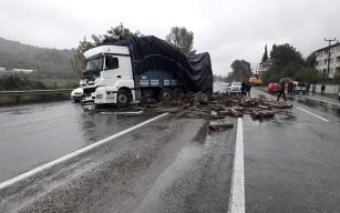 Zonguldak'ta trafik kazası: 1 yaralı
