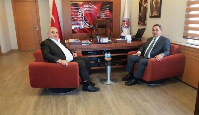 Kdz.Ereğli Belediye Başkanı Hüseyin Uysal'dan Ziyaret