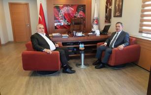 Kdz.Ereğli Belediye Başkanı Hüseyin Uysal'dan Ziyaret