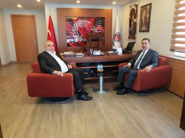 Kdz.Ereğli Belediye Başkanı Hüseyin Uysal'dan Ziyaret