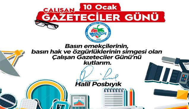 POSBIYIK, GAZETECİLER GÜNÜ’NÜ KUTLADI
