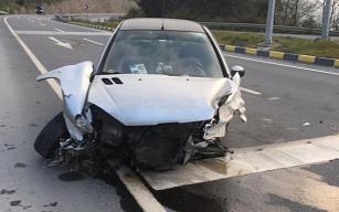 Otomobil pert oldu…