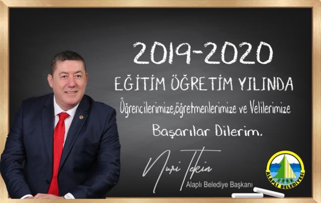 “2019-2020 Eğitim Öğretim yılı hayırlı olsun…”